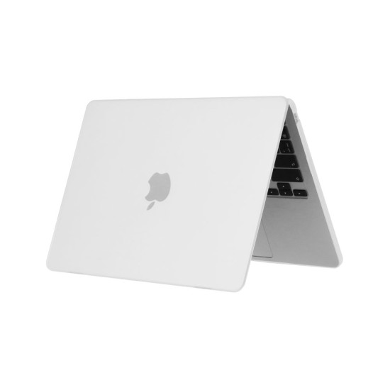 Tech-Protect Smartshell Protective Case priekš Apple MacBook Air 13-inch M2 (2022) A2681 - Caurspīdīgs / Matēts - plastikas no abām pusēm apvalks / maciņš