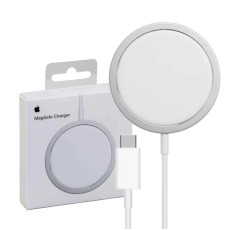 Apple MX6X3ZM/A Magsafe Wireless QI Charger with Type-C cable - Balts - magnētisks bezvadu lādētājs / paliktnis 
