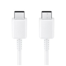 Samsung 1.8M EP-DX510JWE Type-C to Type-C 5A (100W) cable - Balts - USB-C lādēšanas un datu kabelis / vads
