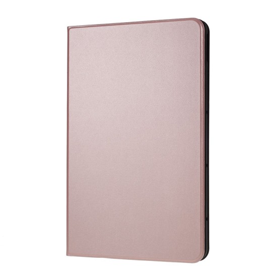 PU Leather Stand Tablet Cover Case priekš Huawei MatePad 10.4 - Rozā Zelts - sāniski atverams maciņš ar stendu