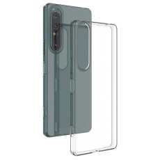 Ultra Thin Soft Clear TPU Phone Case priekš Sony Xperia 1 IV - Caurspīdīgs - plāns silikona aizmugures apvalks / bampers-vāciņš