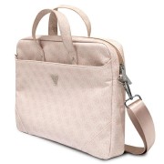 Guess Saffiano Triangle Logo Collection 16&quot