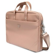 Guess Saffiano Triangle Logo Collection 16&quot