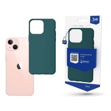 3MK Matt Case priekš Apple iPhone 14 - Zaļš - matēts silikona aizmugures apvalks / bampers-vāciņš