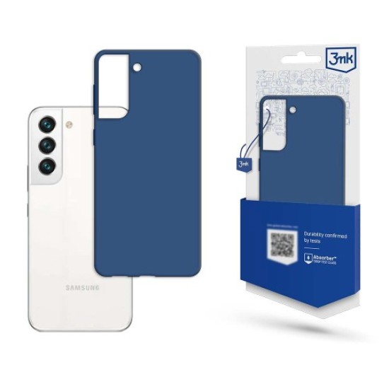 3MK Matt Case priekš Samsung Galaxy S23 Plus 5G S916 - Zils - matēts silikona aizmugures apvalks / bampers-vāciņš