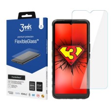 3MK FlexibleGlass Hybrid Tempered Glass / Film protector priekš CAT S53 - hibrīds ekrāna aizsargstikls / aizsargplēve