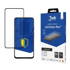 3MK HardGlass Max Tempered Glass protector priekš Google Pixel 7 5G - Melns - ekrāna aizsargstikls / bruņu stikls
