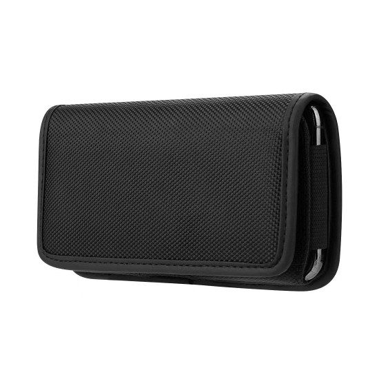 Oxford Horizontal Belt Holster - Model 4 - Iphone 13 Pro Max / Samsung S21 Ultra / Xiaomi 12 Ultra Universāla ādas jostas somiņa - Universāls maks / maciņš ietvars (Universal case on belt)