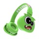 Jellie Monster Frankie YLFS-09BT Bluetooth 5.0 Wireless Headphones with Microphone for Kids Универсальные Детские Беспроводные Стерео Наушники - Зелёные