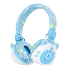 Jellie Monster Monster YLFS-07BT Bluetooth 5.0 Wireless Headphones with Microphone for Kids Universālas Bezvadu Austiņas Bērniem - Gaiši Zils