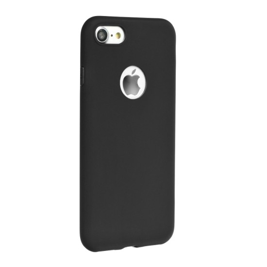 Forcell Soft Back Case priekš Xiaomi Redmi 10C - Melns - matēts silikona apvalks / bampers-vāciņš