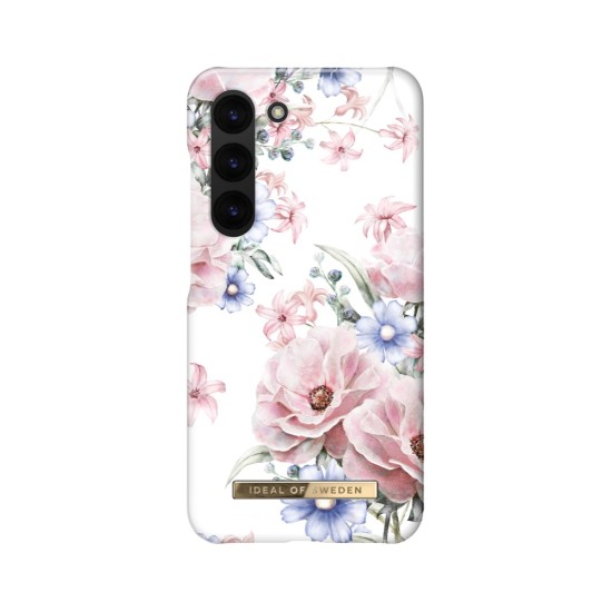 iDeal of Sweden Fashion SS17 Back Case priekš Samsung Galaxy S23 Plus 5G S916 - Floral Romance - plastikāta aizmugures apvalks ar iebūvētu metālisku plāksni / bampers-vāciņš
