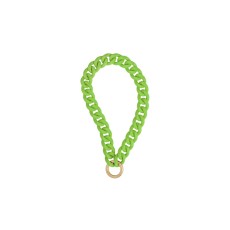 iDeal of Sweden SS23 Phone Wristlet Strap - Hyper Lime - metāliska rokas siksniņa