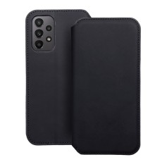 Dual Pocket Book Case priekš Samsung Galaxy A33 5G A336 - Melns - sāniski atverams maciņš / grāmatveida maks ar divām kabatiņām