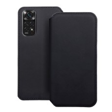 Dual Pocket Book Case priekš Xiaomi Redmi Note 11 / Note 11S - Melns - sāniski atverams maciņš / grāmatveida maks ar divām kabatiņām