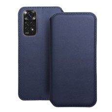 Dual Pocket Book Case priekš Xiaomi Redmi Note 11 / Note 11S - Tumši Zils - sāniski atverams maciņš / grāmatveida maks ar divām kabatiņām