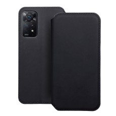Dual Pocket Book Case priekš Xiaomi Redmi Note 11 Pro / Note 12 Pro 4G - Melns - sāniski atverams maciņš / grāmatveida maks ar divām kabatiņām