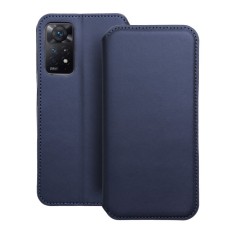 Dual Pocket Book Case priekš Xiaomi Redmi Note 11 Pro / Note 12 Pro 4G - Tumši Zils - sāniski atverams maciņš / grāmatveida maks ar divām kabatiņām