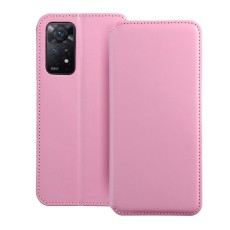 Dual Pocket Book Case priekš Xiaomi Redmi Note 11 Pro / Note 12 Pro 4G - Gaiši Rozā - sāniski atverams maciņš / grāmatveida maks ar divām kabatiņām