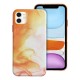 Leather MagSafe Back Case для Apple iPhone 11 - Оранжевый - чехол-накладка из искусственной кожи / бампер-крышка