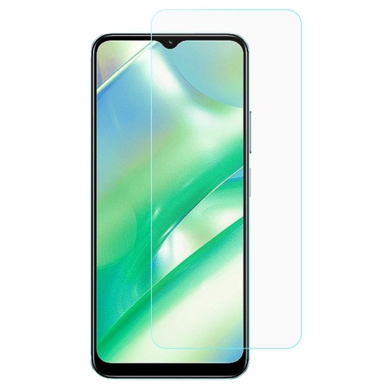 HD Clear Arc Edge 0.3mm Anti-fngerprint Tempered Glass screen protector priekš Realme C33 - Ekrāna Aizsargstikls / Bruņota Stikla Aizsargplēve