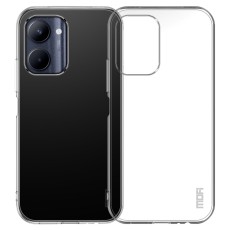 Mofi Crystal Clear TPU Anti-Yellow Back Cover priekš Realme C33 - Caurspīdīgs - silikona aizmugures apvalks / bampers