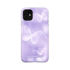 iDeal of Sweden Fashion SS23 Back Case priekš Apple iPhone 11 - Butterfly Crush - plastikāta aizmugures apvalks ar iebūvētu metālisku plāksni / bampers-vāciņš