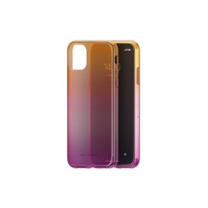 iDeal of Sweden Clear SS23 Back Case priekš Apple iPhone 11 - Vibrant Ombre - silikona aizmugures apvalks / bampers-vāciņš
