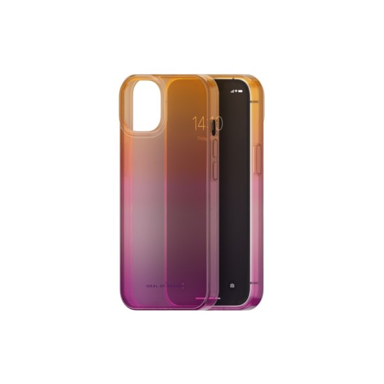 iDeal of Sweden Clear SS23 Back Case priekš Apple iPhone 14 - Vibrant Ombre - silikona aizmugures apvalks / bampers-vāciņš