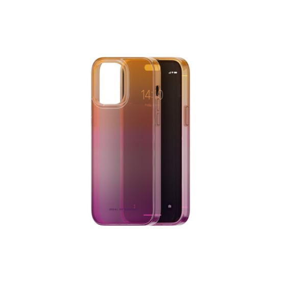 iDeal of Sweden Clear SS23 Back Case priekš Apple iPhone 14 Pro Max - Vibrant Ombre - silikona aizmugures apvalks / bampers-vāciņš