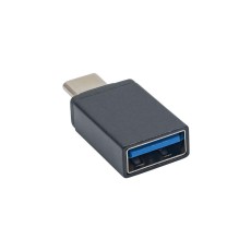 Akyga AK-AD-54 USB 3.1 to Type-C OTG Adapter - Melns - USB adapteris telefoniem vai planšetdatoriem ar Type-C ieeju / konektoru