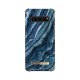 iDeal of Sweden Fashion SS19 Back Case priekš Samsung Galaxy S10 G973 - Indigo Swirl - plastikāta aizmugures apvalks ar iebūvētu metālisku plāksni / bampers-vāciņš