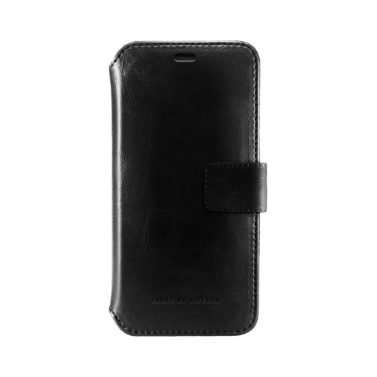 iDeal of Sweden STHML Wallet Case priekš Samsung Galaxy S10 G973 - Black - mākslīgās ādas sāniski atverams maciņš ar bamperu uz magnēta