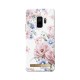 iDeal of Sweden Fashion CS17 Back Case priekš Samsung Galaxy S9 G960 - Floral Romance - plastikāta aizmugures apvalks ar iebūvētu metālisku plāksni / bampers-vāciņš
