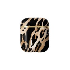 iDeal of Sweden Fashion Case priekš Apple Airpods - Iconic Leopard - plastikāta apvalks bezvadu austiņu lādēšanas ierīcei