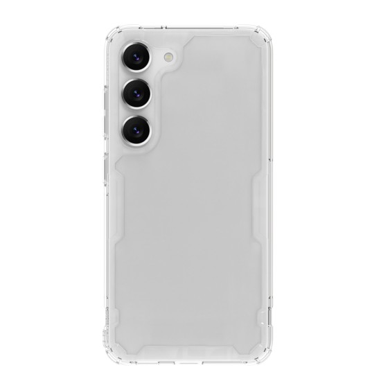 NILLKIN Nature 0.6mm Soft TPU Phone Case priekš Samsung Galaxy S23 Plus 5G S916 - Caurspīdīgs - silikona aizmugures apvalks / bampers-vāciņš