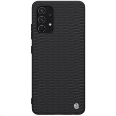 NILLKIN Textured Back Case priekš Samsung Galaxy A14 4G A145 / A14 5G A146 - Melns - silikona / plastikāta aizmugures apvalks / bampers-vāciņš