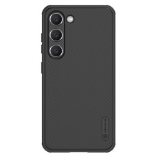 Nillkin Super Frosted Pro Shield Matte PC Mobile Cover priekš Samsung Galaxy S23 Plus 5G S916 - Melns - plastikas aizmugures apvalks / bampers-vāciņš