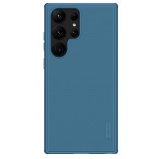 Nillkin Super Frosted Pro Shield Matte PC Mobile Cover priekš Samsung Galaxy S23 Ultra 5G S918 - Zils - plastikas aizmugures apvalks / bampers-vāciņš