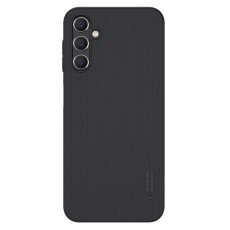 Nillkin Super Frosted Shield Matte PC Mobile Cover priekš Samsung Galaxy A14 4G A145 / A14 5G A146 - Melns - plastikas aizmugures apvalks / bampers-vāciņš