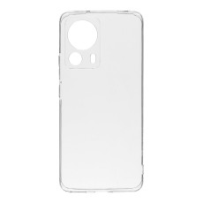 Tactical TPU Back Case priekš Xiaomi 13 Lite - Caurspīdīgs - silikona aizmugures apvalks / bampers-vāciņš