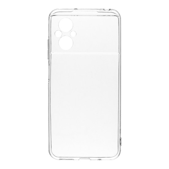 Tactical TPU Back Case priekš Xiaomi Poco M5 - Caurspīdīgs - silikona aizmugures apvalks / bampers-vāciņš