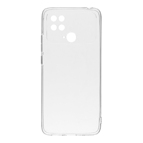 Tactical TPU Back Case priekš Xiaomi Poco C40 - Caurspīdīgs - silikona aizmugures apvalks / bampers-vāciņš