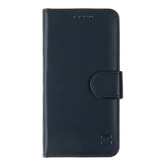 Tactical Field Notes Book Case priekš Samsung Galaxy A54 5G A546 - Zils - sāniski atverams maciņš ar magnētu un stendu / grāmatveida maks