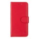 Tactical Field Notes Book Case priekš Xiaomi Poco M4 Pro 4G - Sarkans - sāniski atverams maciņš ar magnētu un stendu / grāmatveida maks