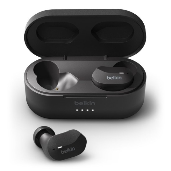 Belkin Soundform TWS True Wireless Earphones Bluetooth 5.0 Universālas Bezvadu Austiņas - Melnas