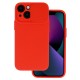 CamShield Soft Back Case priekš Apple iPhone 12 Pro Max - Sarkans - silikona aizmugures apvalks / bampers ar kameras aizsargmehānismu