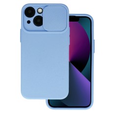 CamShield Soft Back Case priekš Apple iPhone 14 Pro - Gaiši Violets - silikona aizmugures apvalks / bampers ar kameras aizsargmehānismu
