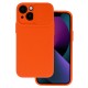 CamShield Soft Back Case priekš Samsung Galaxy A14 4G A145 / A14 5G A146 - Oranžš - silikona aizmugures apvalks / bampers ar kameras aizsargmehānismu