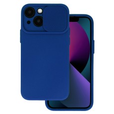 CamShield Soft Back Case priekš Xiaomi 13 - Tumši Zils - silikona aizmugures apvalks / bampers ar kameras aizsargmehānismu
